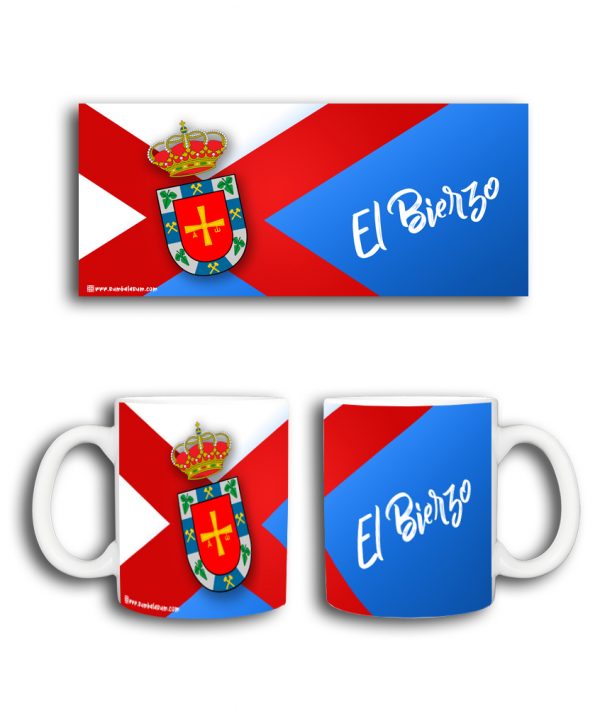 taza BANDERA EL BIERZO