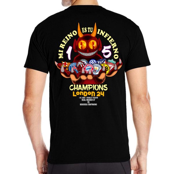 camiseta REAL MADRID 15 CHAMPIONS - Imagen 4