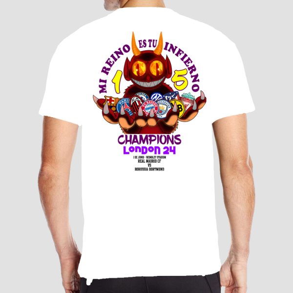 camiseta REAL MADRID 15 CHAMPIONS